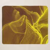 Glamour Ink Fluid. Bruin edeleffect. Marmer F Sherpa Deken (Voorkant (horizontaal))