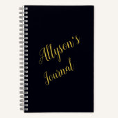 Glamour-journaal Notitieboek (Voorkant)