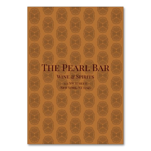 Glamour Kaart (Voorkant)