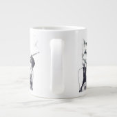 Glamour Kat Grote Koffiekop (Achterkant)