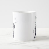 Glamour Kat Grote Koffiekop (Voorkant)