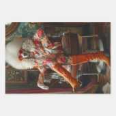 Glamour Katten bij Salon Decoupage Inpakpapier Vel (Voorkant 3)