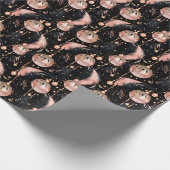 Glamour Kerst Wrapping Papier (Hoek)