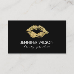 Glamour Kiss Make-up en Schoonheid Visitekaartje