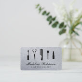 Glamour Kit met Elegante Glitters Visitekaartje (Staand voorkant)