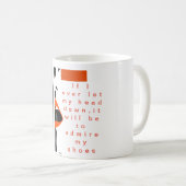 glamour koffiemok (Voorkant rechts)