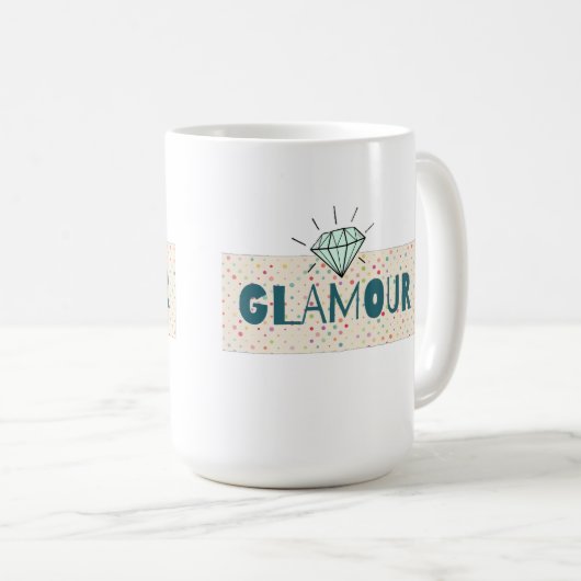 Glamour Koffiemok (Voorkant rechts)