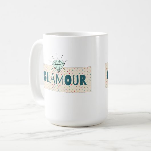 Glamour Koffiemok (Voorkant links)