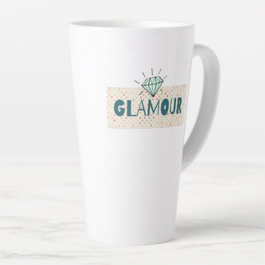 Glamour Latte Mok (Rechterhoek)