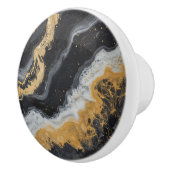 Glamour Marble Pattern Keramische Knop (Rechts)