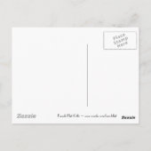  Glamour Meisje en Duitse Shepard Briefkaart (Achterkant)