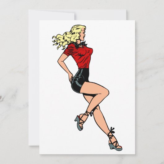 glamour-meisje Volgende deur, blond Blombshell (Voorkant)