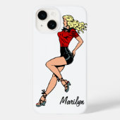 glamour-meisje Volgende deur, blond Blombshell Case-Mate iPhone Case (Achterkant)