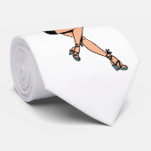  glamour-meisje Volgende deur, blond Blombshell Stropdas (Opgerold)