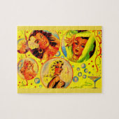 Glamour meisjes uit de jaren veertig legpuzzel (Horizontaal)