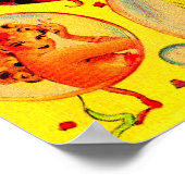 Glamour meisjes uit de jaren veertig poster (Hoek)