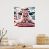 Glamour mode luxe lifestyle foto poster (Keuken)