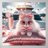 Glamour mode luxe lifestyle foto poster (Voorkant)