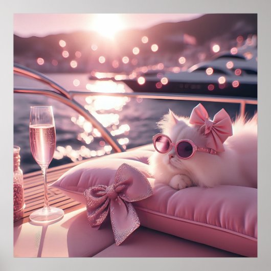 Glamour mode luxe lifestyle foto poster (Voorkant)