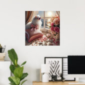 Glamour mode luxe lifestyle foto poster (Thuiskantoor)