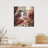 Glamour mode luxe lifestyle foto poster (Keuken)