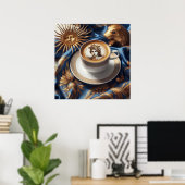 Glamour mode luxe lifestyle foto poster (Thuiskantoor)