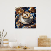 Glamour mode luxe lifestyle foto poster (Keuken)