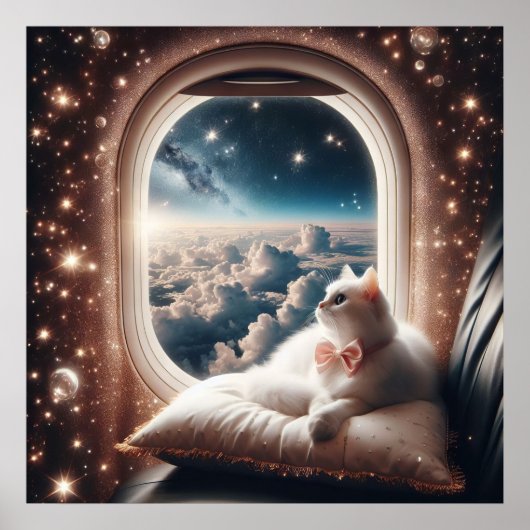 Glamour mode luxe lifestyle foto poster (Voorkant)