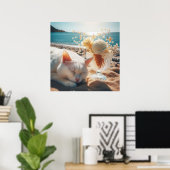 Glamour mode luxe lifestyle foto poster (Thuiskantoor)