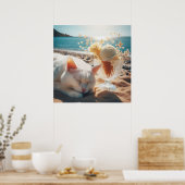 Glamour mode luxe lifestyle foto poster (Keuken)