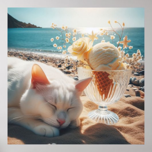 Glamour mode luxe lifestyle foto poster (Voorkant)