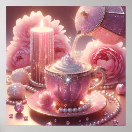 Glamour mode luxe lifestyle foto poster