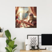 Glamour mode luxe lifestyle foto poster (Thuiskantoor)