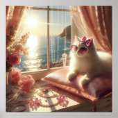 Glamour mode luxe lifestyle foto poster (Voorkant)