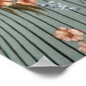 Glamour mode luxe zomernagels art foto poster (Hoek)