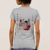 Glamour Mode, Make-up Essentials T-shirt voor haar (Achterkant)