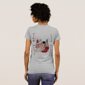 Glamour Mode, Make-up Essentials T-shirt voor haar (Achterkant volledig)