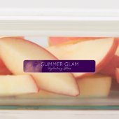 Glamour Modern Lipstick Lip Gloss Paarse Label (Aangebracht)