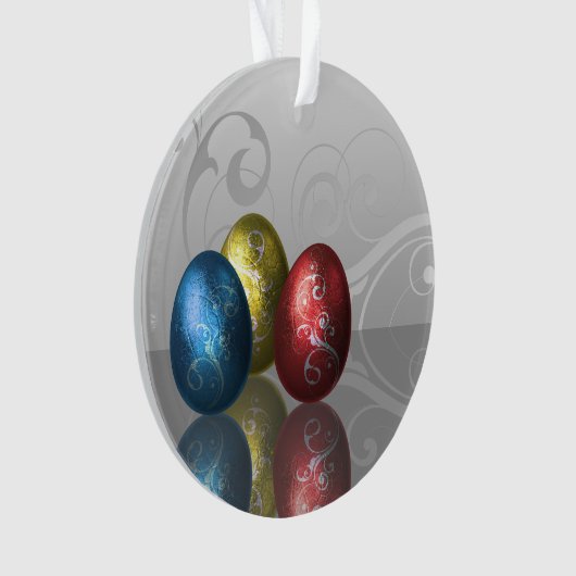 Glamour Paaseieren - siergewassen Ornament (voorkant)