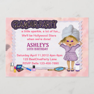 Glamour Party Kaart