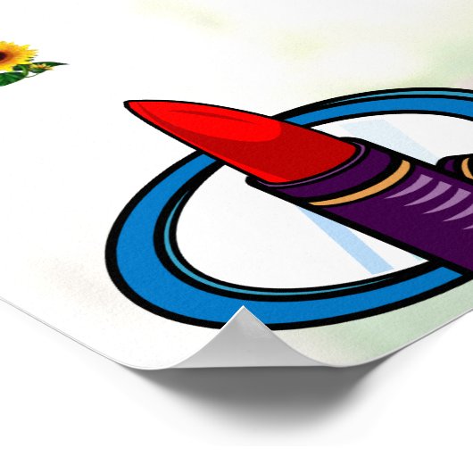 Glamour Party Poster Matte (Hoek)