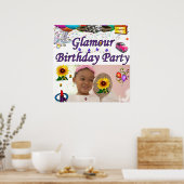 Glamour Party Poster Matte (Keuken)