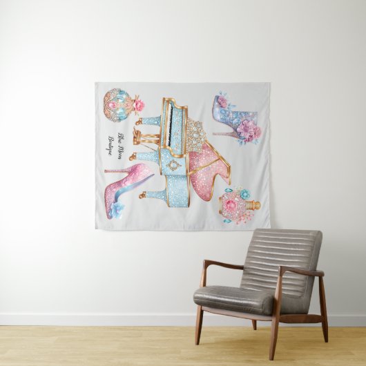 Glamour Piano Wandkleed (In Situ (horizontaal))