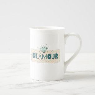 Glamour Porselein Kop