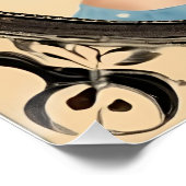  Glamour Retro Chic Girl Glossy Poster (Hoek)