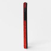 Glamour Rood Festief Gepersonaliseerd Keep Calm Case-Mate iPhone Case (Achterkant/links)