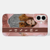 Glamour Roos Gold Marble Shine Foto Case-Mate iPhone Case (Achterkant (horizontaal))