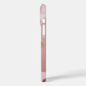 Glamour Roos Gold Marble Shine Foto Case-Mate iPhone Case (Achterkant / Links)
