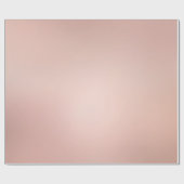 Glamour Roos Goud Metallic Look Glossy Gift Cadeaupapier (Vlak)