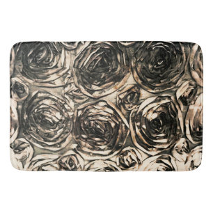 Glamour Rozen Goud Brons Landelijke Bloemen Glamou Badmat